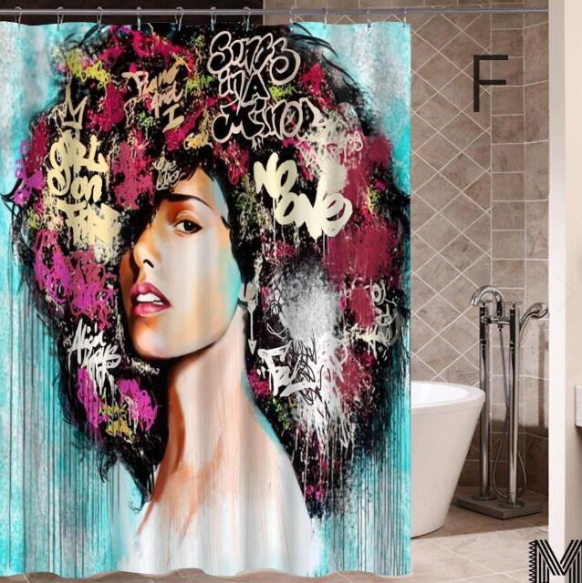 Graffiti Shower Curtain