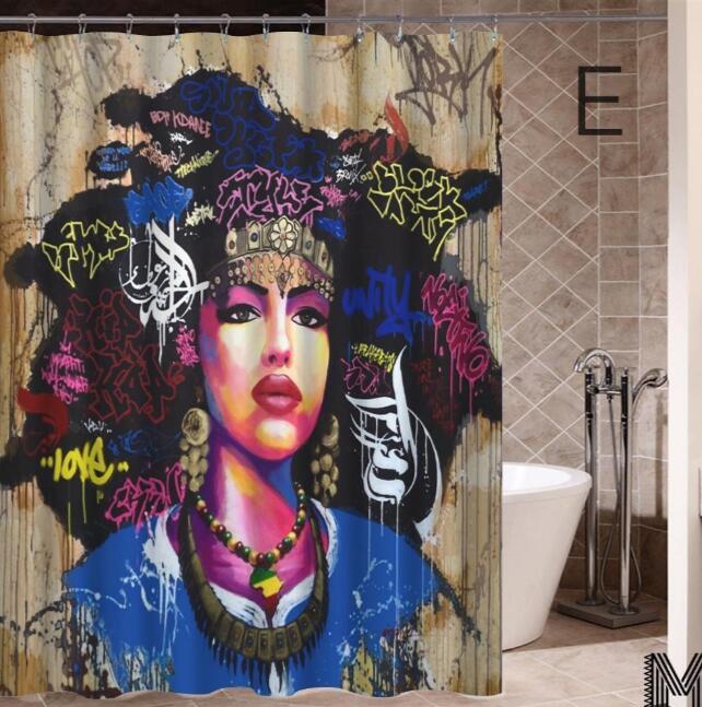 Graffiti Shower Curtain