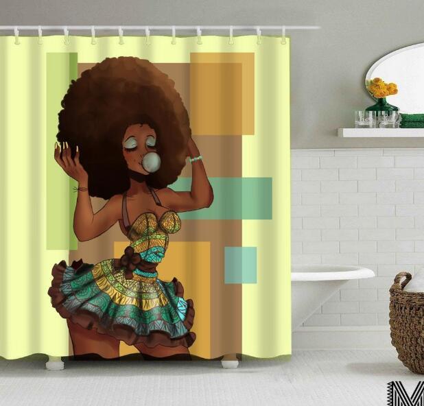 Graffiti Shower Curtain