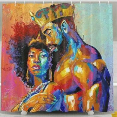 Graffiti Shower Curtain