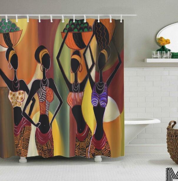 Graffiti Shower Curtain