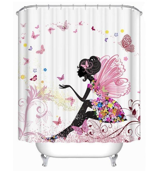 Graffiti Shower Curtain